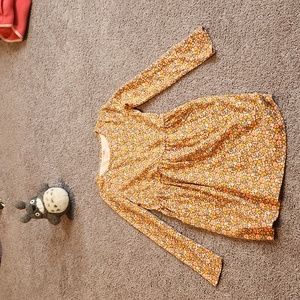 Cat&jack long sleeves floral dress 👗 😍